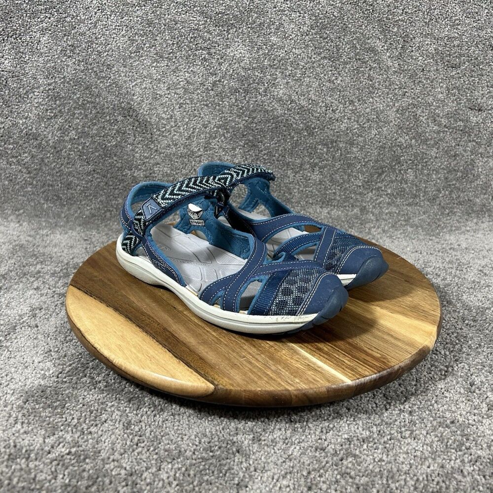 Keen Sage Women’s Size 6 Blue Water Trail Hiking Strappy Closed Toe Sandals Used